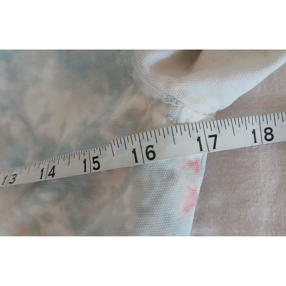 GUESS Pastel Tie Dye Denim Jacket XS Boho Cropped Trucker Button Festival Travel - Picture 7 of 8
